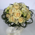Bouquet rose Vendela e Bear Grass